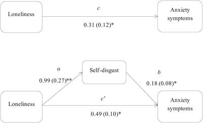 Self-Disgust Is Associated With Loneliness, Mental Health Difficulties, and Eye-Gaze Avoidance in War Veterans With PTSD